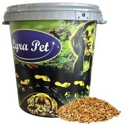 10 kg Lyra Pet® Fettfutter Basic in 30 L Tonne