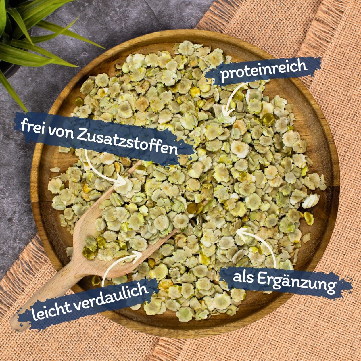Lyra Pet® Erbsenflocken