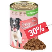 12 x 400 g Lecker.Pet® Luna's sappige vleesmaaltijd met lam – hondenvoer, natvoer, houdbaarheidsdatum 10/2026