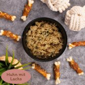 24 - 72 Stk. Lecker.Pet® SurfnTurf Pouches Hundefutter Nassfutter - 4 Sorten Multipack - je 150 g MHD 11/2026