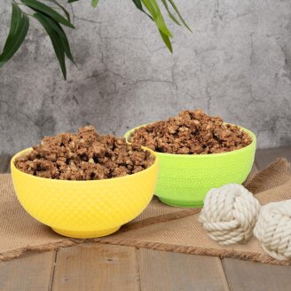 18 x 800 g Lecker.Pet® Josie's Sappige Vleesmaaltijd Sensitive met Kalkoen & Rijst Hondenvoer Natvoer T.H.V. 10/2026