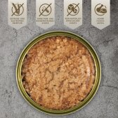 12 x 400 g Lecker.Pet® Balu's Sappige vleesmaaltijd met kip Kattenvoer Natvoer HTH 10/2026
