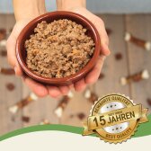 6 x 400 g Lecker.Pet® Leo's sappige vleesmaaltijd met kalkoen en groenten, kattenvoer, natvoer, houdbaarheidsdatum 10/2026