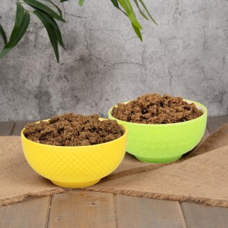 6 - 24 pcs. Lecker.Pet® Emilys Repas de viande juteuse au bœuf, à la volaille & au poisson Nourriture humide pour chats - 400 g de chaque en boîte