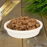 6 - 24 pcs. Lecker.Pet® Emilys Repas de viande juteuse au bœuf, à la volaille & au poisson Nourriture humide pour chats - 400 g de chaque en boîte