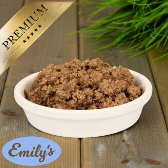 18 x 400 g Lecker.Pet® Balus, Emilys & Leos Saftige Fleischmahlzeit Katzenfutter Nassfutter Mix Vollnahrung - je Sorte 6 Dosen MHD 10/2026