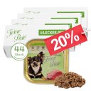 44 x 150 g de Josie.Pet® Paté Fin Riche en Veau Nourriture humide pour chiens Nourriture complète