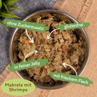 24 - 72 pcs. Lecker.Pet® SurfnTurf Pouches Nourriture...