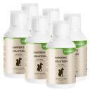 6 x 500 ml Lecker.Pet® Barfers Solution 100 % Lachsöl für Hunde & Katzen