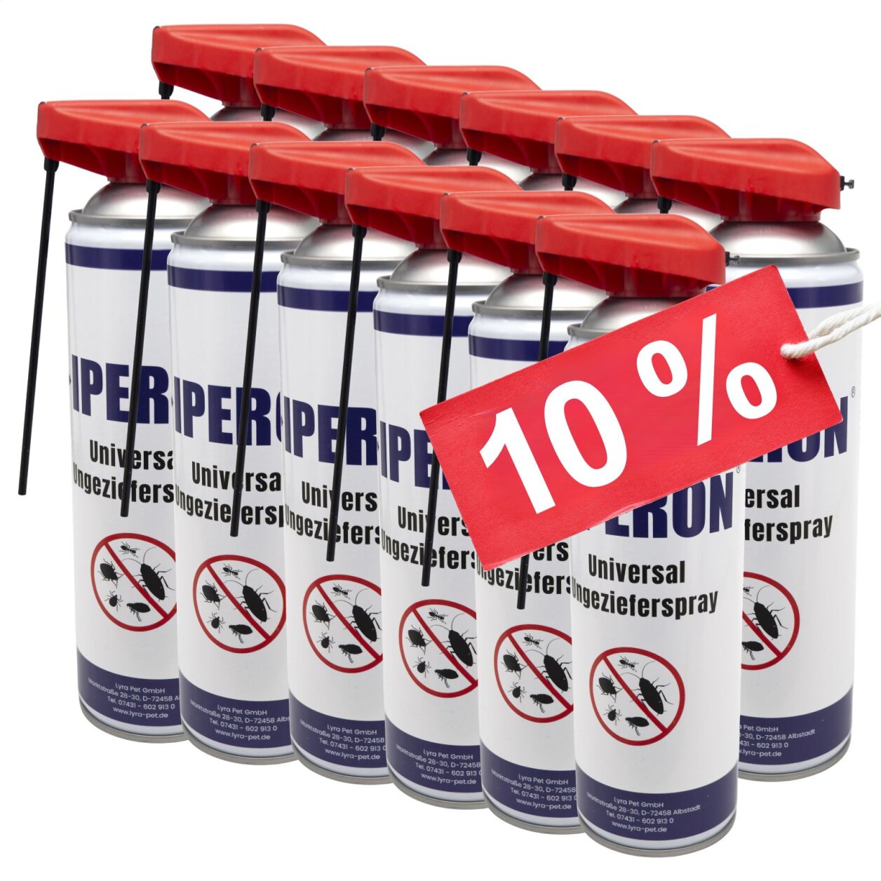 12 x 500 ml IPERON® Universal Ungezieferspray