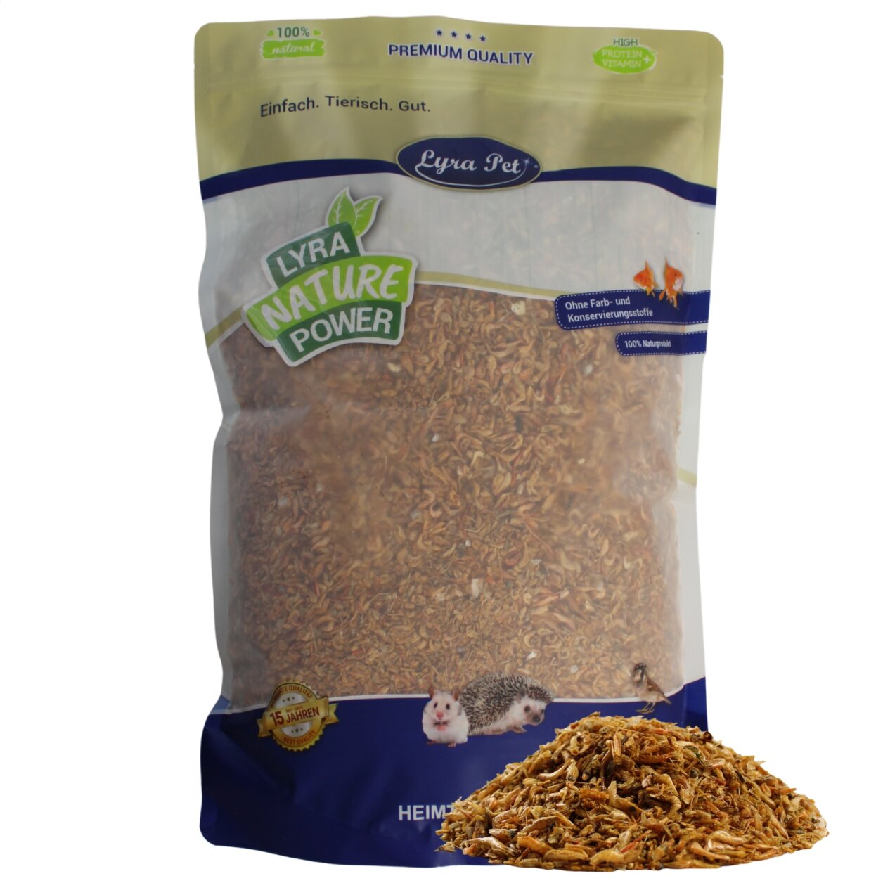 1 kg Lyra Pet® Shrimps getrocknet
