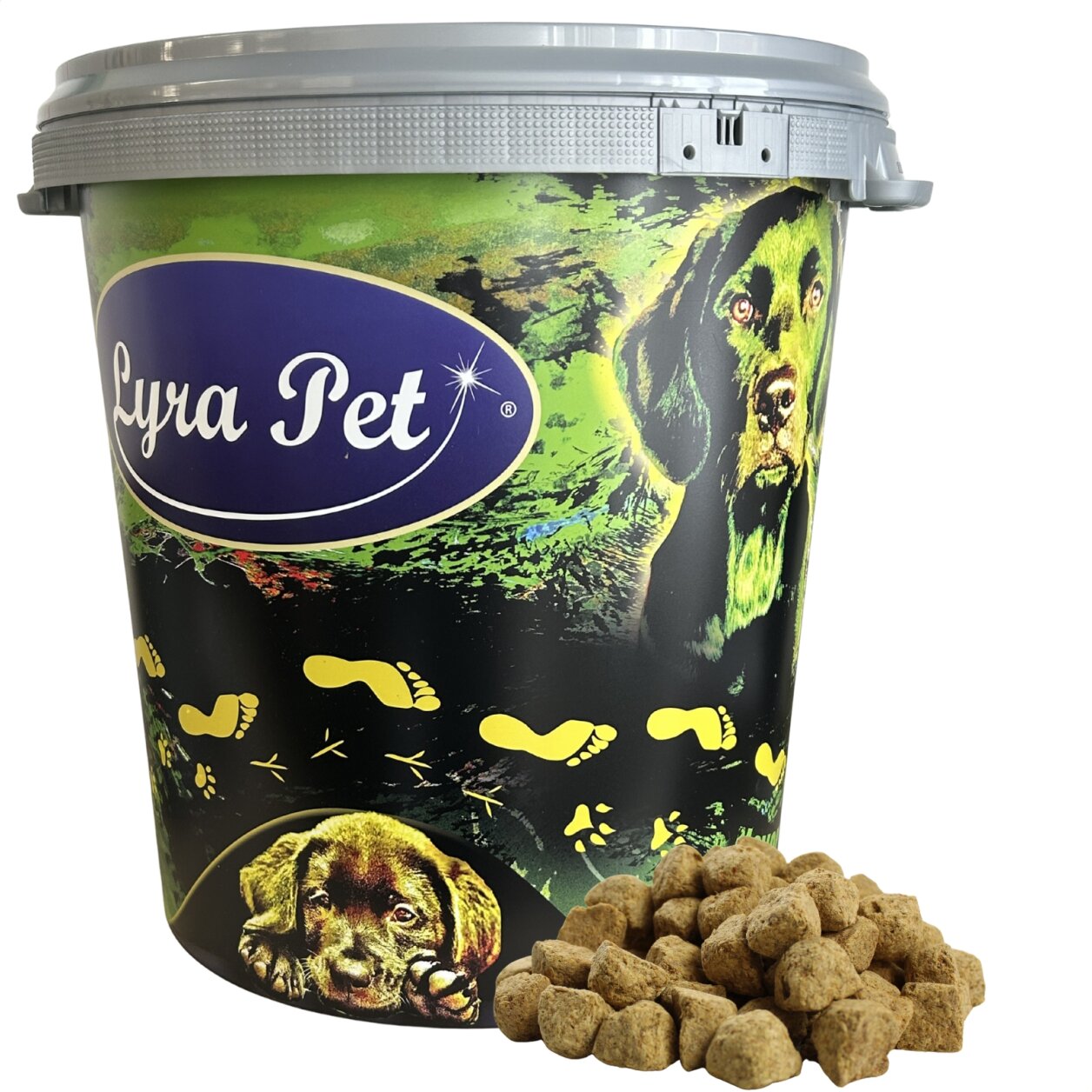 5 kg Lyra Pet® Artemia Würfel gefriergetrocknet in 30 L Tonne