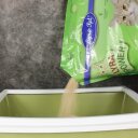 3 x 10 litres Lyra Pet® Lyra Power fibre dherbe litière pour chats agglomérante