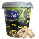 1 kg (5 x 200 g) gevriesdroogde Lyra Pet® kipfilet in 30 liter verpakking