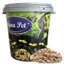 1 kg (5 x 200 g) de cubes de poitrine de poulet Lyra Pet® lyophilisés en baril de 30 L