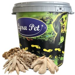 1 kg (5 x 200 g) Lyra Pet® Hundesnack Mix gefriergetrocknet in 30 L Tonne