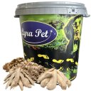 1 kg (5 x 200 g) Lyra Pet® Hundesnack Mix gefriergetrocknet in 30 L Tonne