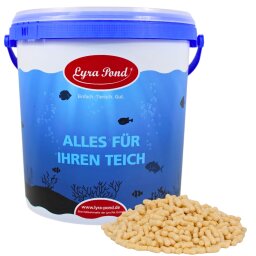 10 Liter (0,85 kg) Lyra Pond® Pond Sticks Fischfutter Teichfutter in Eimer