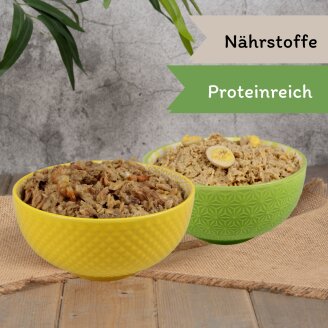 24 x 85 g Lecker.Pet® SurfnTurf Pouches Katzenfutter in feiner Jelly Nassfutter - 4 Sorten Multipack MHD 11/2026 B-Ware