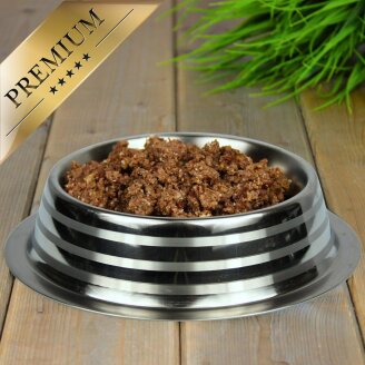 6 x 400 g Lecker.Pet® Lunas Saftige Fleischmahlzeit mit Lamm Hundefutter Nassfutter MHD 10/2026 B-Ware