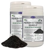 500 g (2 x 250 g) Lyra Pet® Charbon végétal Premium en granulés pour chiens et chats