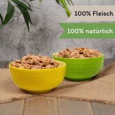 6 x 400 g de nourriture humide pour chats Lecker.Pet® Leos 100 % muscle de poulet