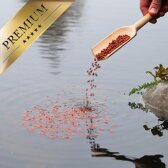 10 Liter (3,7 kg) Lyra Pond® Pond Colour Astax Koi Pellets Fischfutter Teichfutter B-Ware